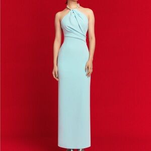 Solace London Riva Maxi dress in Arctic Blue (2025 collection)